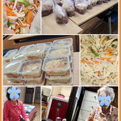 2025년 재가노인지원서비스  10월  이용자 밑반찬지원 프로그램 진행 이미지