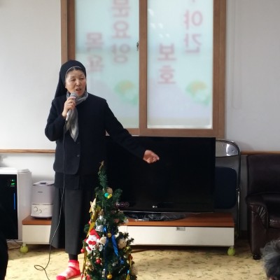 주간보호 성탄절 이미지