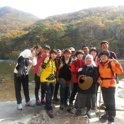 법인 등산 대회 이미지