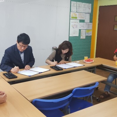 영주아리랑로타리클럽 협약식 체결 이미지