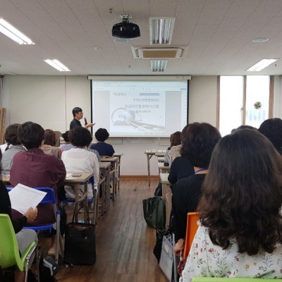 노인돌봄기본 생활관리사 응급안전알림서비스 교육 실시 이미지